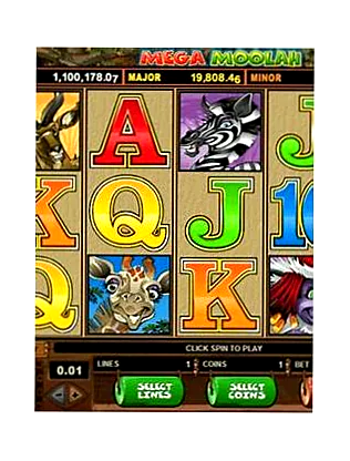 Mega Moolah Slot bei HitSpin Casino